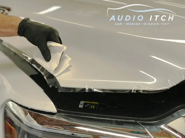 Paint protection film installation in Tampa